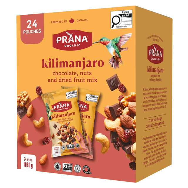 Prana Kilimanjaro Trail Mix, 24 × 45 g D9