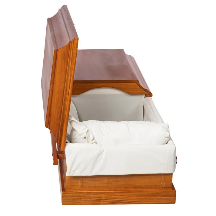 Walker Casket Hilltop Poplar Casket - Hilltop Expedited Shipping