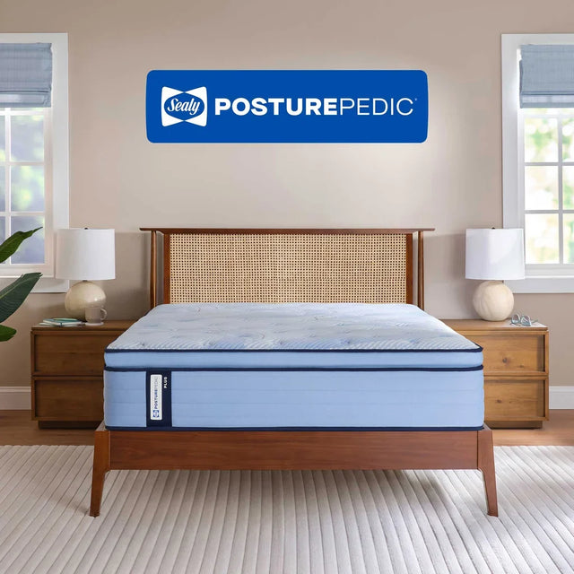 Sealy Posturepedic Plus Prosser Hills - 34.3 cm (13.5 in.) Plush Pillow Top Mattress U4