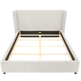 Caroline Upholstered Platform Queen Bed