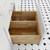 Studio Bathe Thomson II Vanity in White Finish with Engineered Stone Countertop