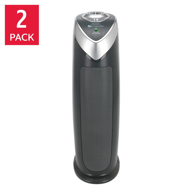 GermGuardian - Air Purifier with HEPA Filter and Odor Control, 2 Pack E7