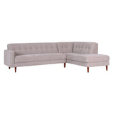 Right-hand Facing Fabric Sofa-chaise