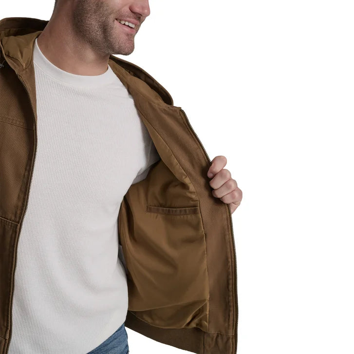G.H. Bass & Co. Men's Canvas Jacket with Hood