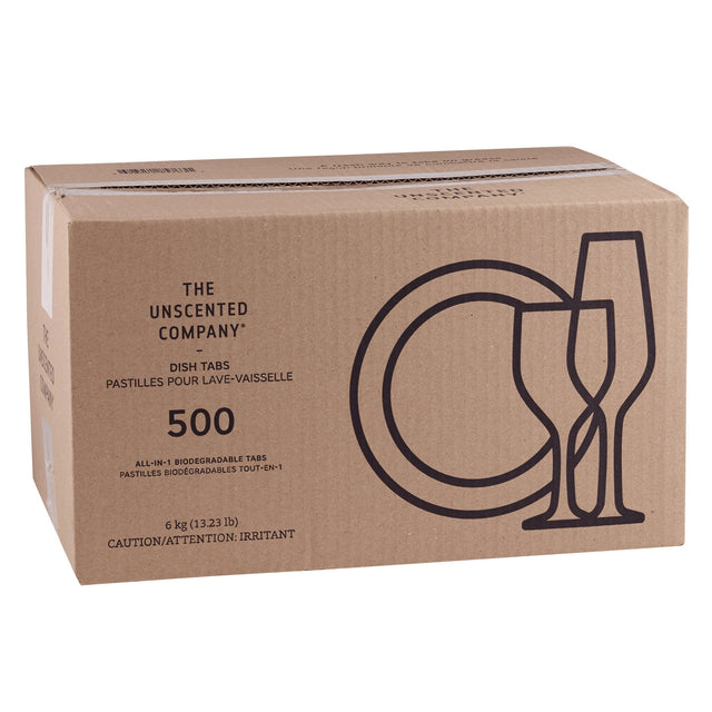 The Unscented Company Dishwasher Detergent, 500-count D6