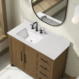 OVE Decors Eliot 42 in. Vanity with Quartz Countertop