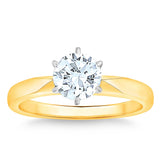 Round Brilliant Diamond Solitaire Ring (1.00 ct)