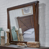 Alpine Ridge Rustic Solid Wood 5-piece King Bedroom Set