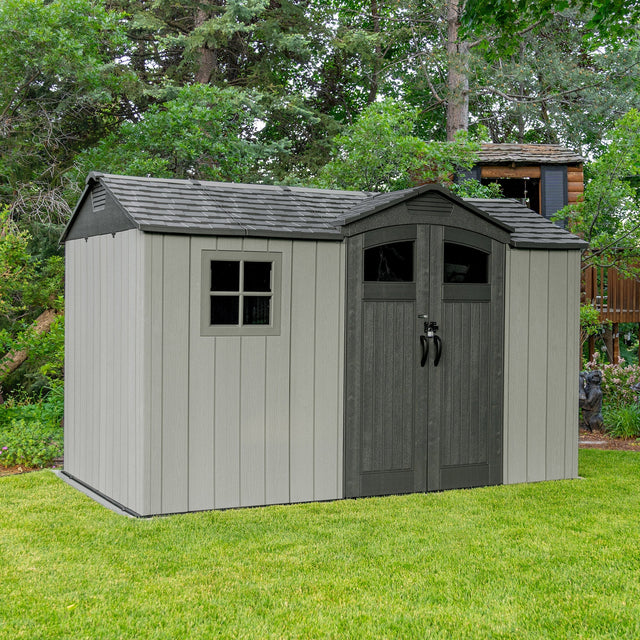 Lifetime 12 ft x 7 ft Side Entry Outdoor Storage Shed A6