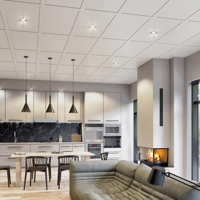 Embassy Suspended 2ft x 4ft Ceiling Kit Covering 150 square feet F3