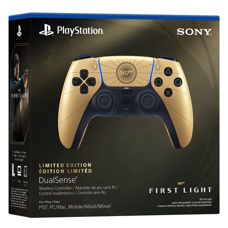 PlayStation 5 DualSense Wireless Controller - 007 First Light Limited Edition