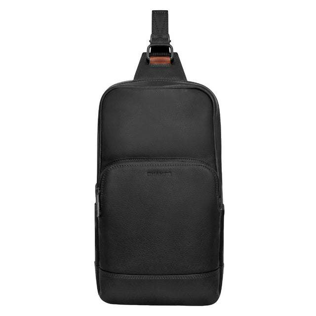Champs Onyx Collection Leather Sling Bag L9