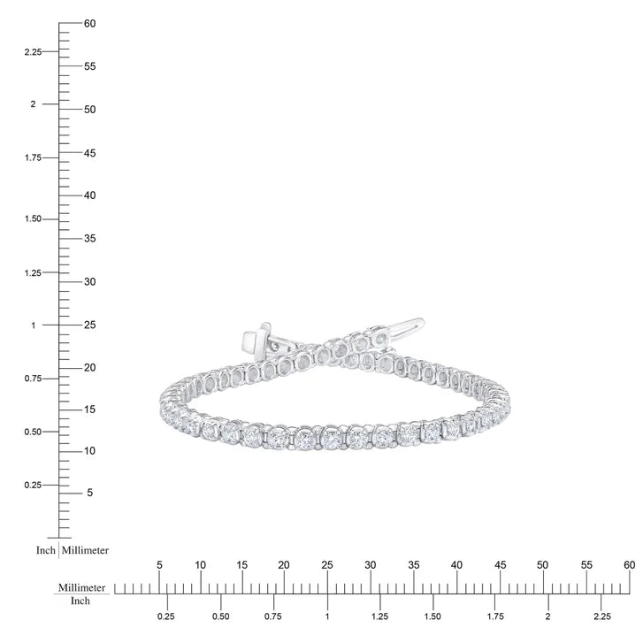 Round Brilliant Diamond Bracelet (2.00 ctw)