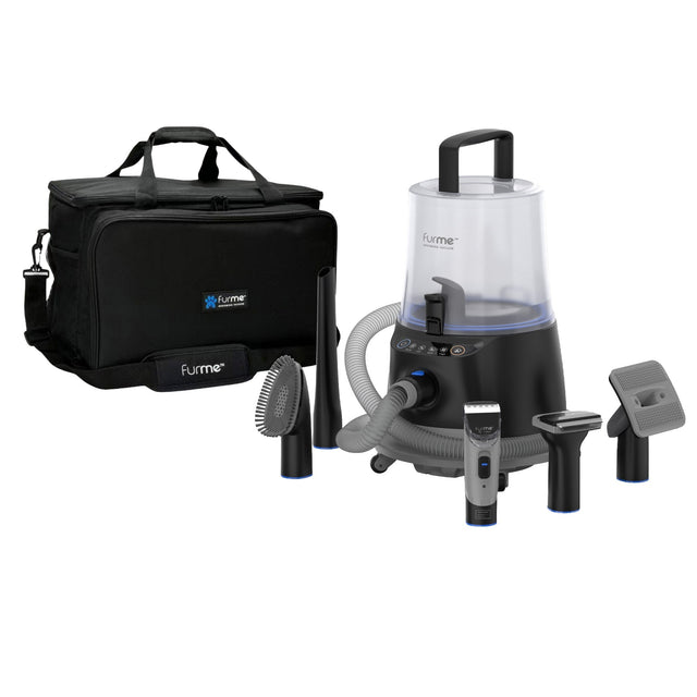 FurMe Ultra Pet Grooming Vacuum Kit with Carrying Case K2