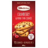 THINaddictives Cranberry Almond Thin Cookies, 690 g