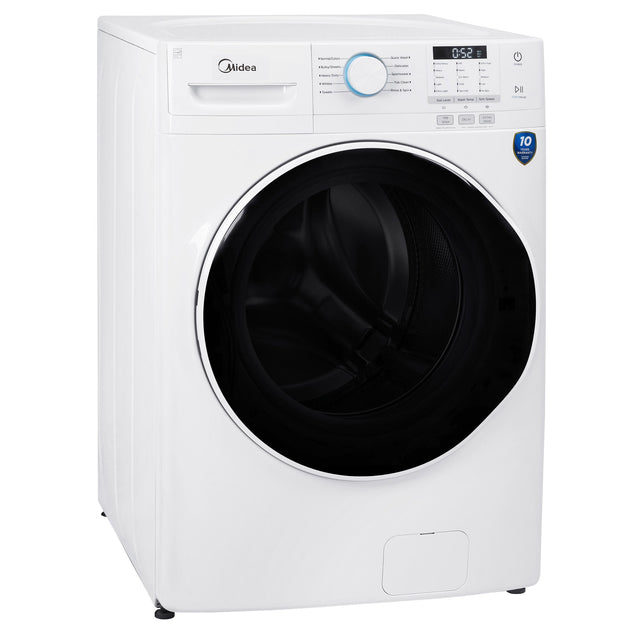 Midea 5.2 cu ft. White Front Load Washer with Automatic Vibration Reduction K5