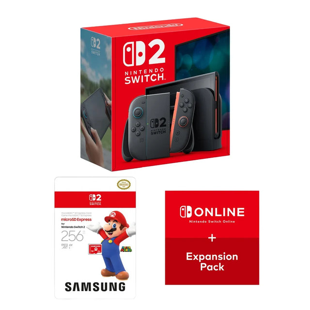 Nintendo Switch 2 with 256GB microSD Express Card and Nintendo Switch Online + Expansion Pack Bundle Z5