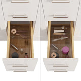 Studio Bathe Katie II Vanity in White Finish with Engineered Stone Countertop