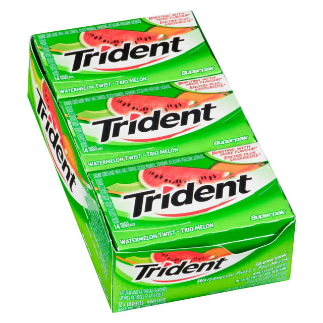Trident Watermelon Twist Gum, 12 × 14 pieces P6