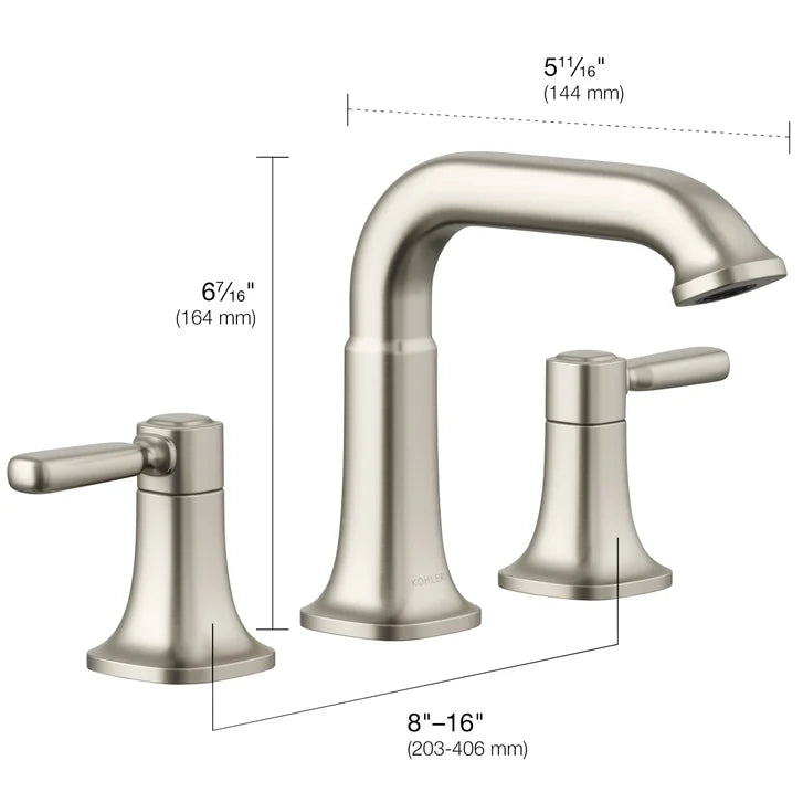 Kohler Terzet Widespread Bathroom Faucet