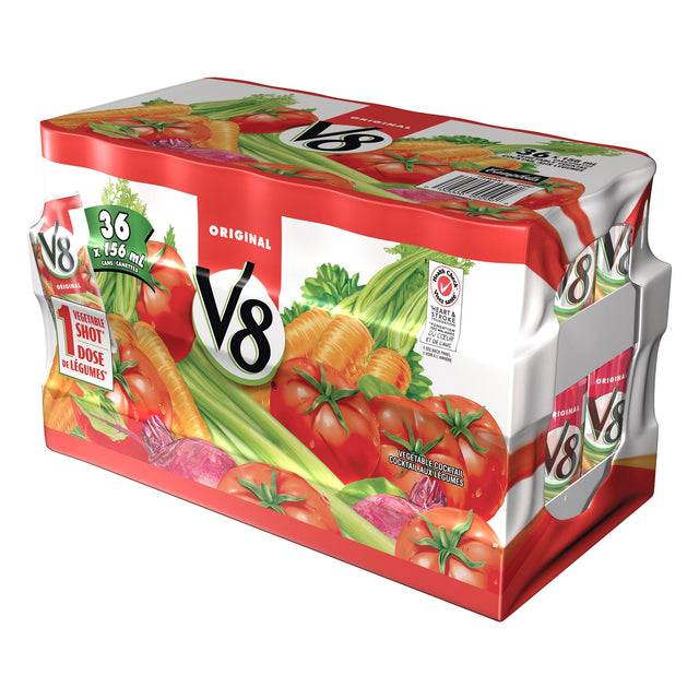 V8 Vegetable Cocktail Juice, 36-count F0