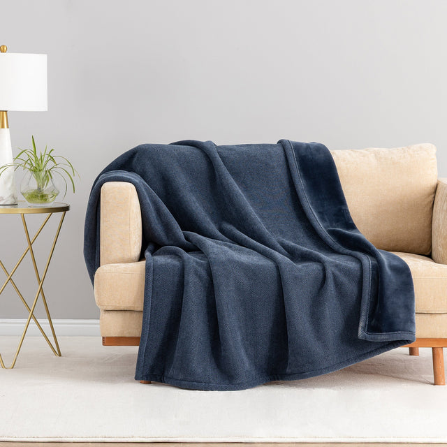 Berkshire Blanket & Home Chenille Knit Throw A0