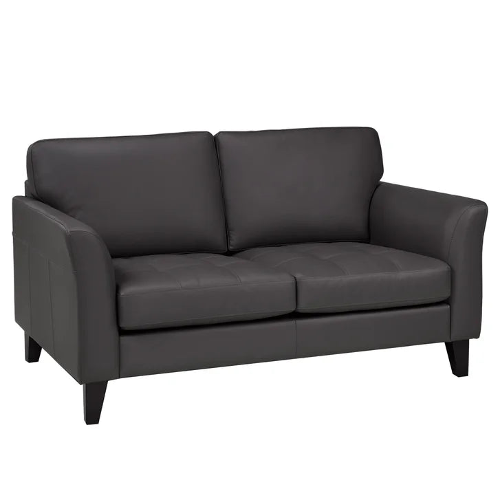 Sublime Top-grain Leather Sofa and Loveseat