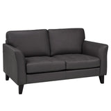Sublime Top-grain Leather Sofa and Loveseat