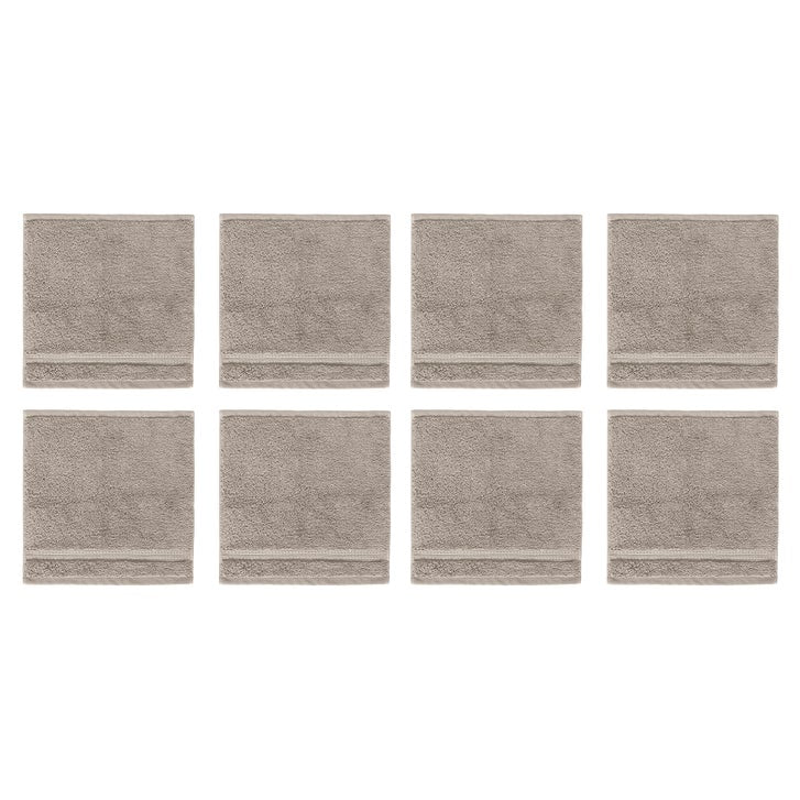 Serene Home Collection Wash Cloth Set, 8-pack