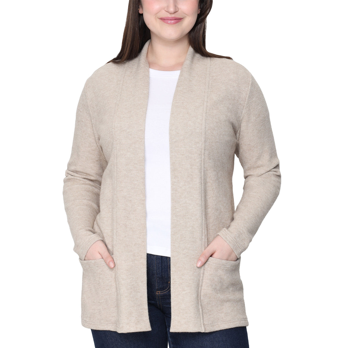 Tahari Women’s Long Sleeve Open Cardigan