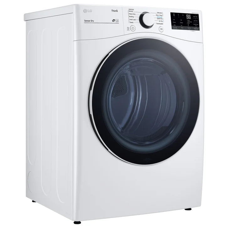 LG Laundry Bundle 5.2 cu ft. Front Load Washer and 7.4 cu ft. Gas Dryer