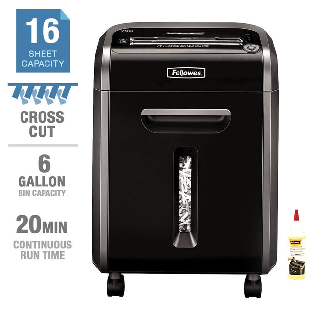 Fellowes Powershred 79Ci 16-sheet Cross-cut Shredder Y1