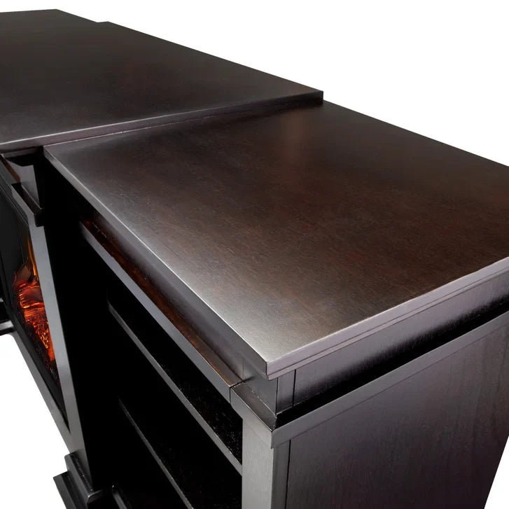 Real Flame Fresno 182.9 cm (72 in.) Media Console Fireplace