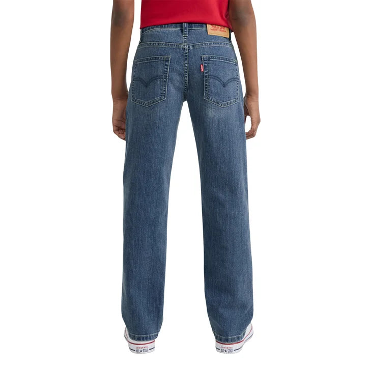 Levi's Boys' Cotton-Blend Straight Leg Jeans
