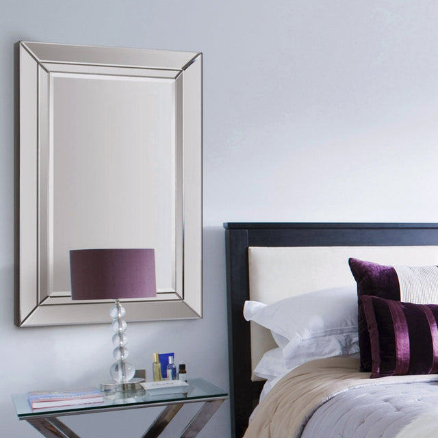 Rogue Rectangular Mirror with Beveled Mirror Frame A3