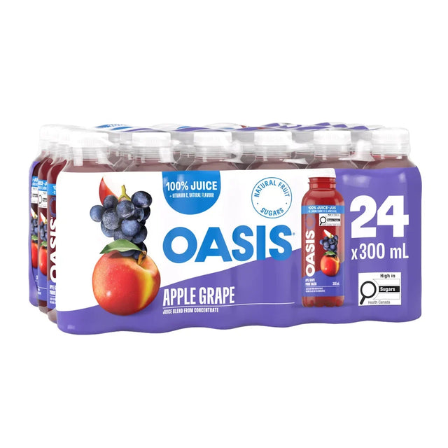 Oasis Apple Grape Juice, 24 x 300 ml L6