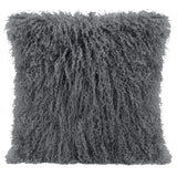 Mongolian Sheepskin Decorative Cushion