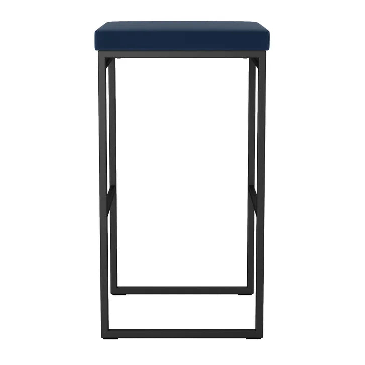 Amisco Easy Modern Counter Stool Blue Seat