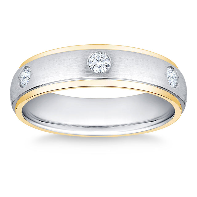 Men's Round Brilliant Diamond Ring (0.25 ctw) D0
