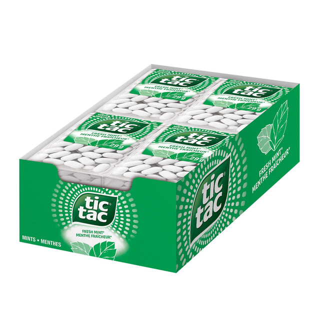 Tic Tac Fresh Mint, 12 × 29 g D6