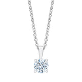 Round Brilliant Diamond Solitaire Pendant (0.50 ct)