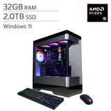 CyberPowerPC Gamer Supreme Gaming Desktop, AMD Ryzen 9 9900X3D - 32GB RAM, 2TB SSD, 16GB NVIDIA GeForce RTX 5080