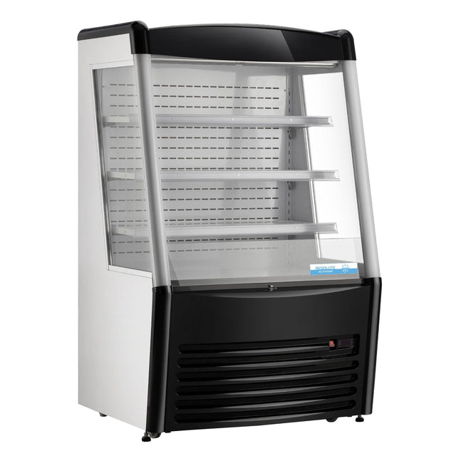 Eurodib 36 in. 13.8 cu ft. Commercial Refrigerated Beverage Merchandiser with Retractable Front Curtain Z0