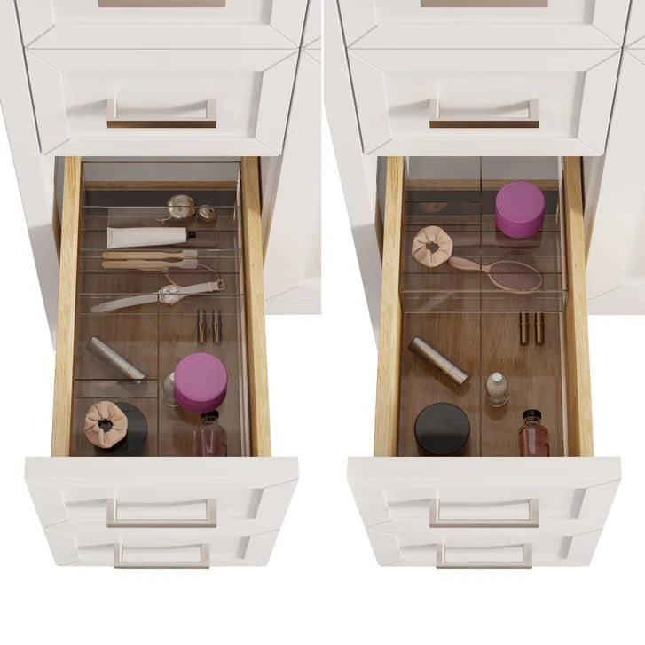 Studio Bathe Thomson II Vanity in White Finish with Engineered Stone Countertop