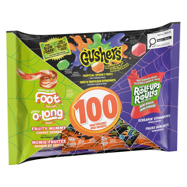 Halloween Candy Variety Pack, 100 Mini Pouches M1