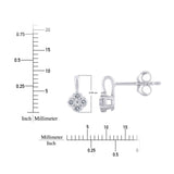 Round Brilliant Diamond Earrings (0.18 ctw)