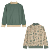Scotch & Soda Kids' Reversible Bomber Jacket