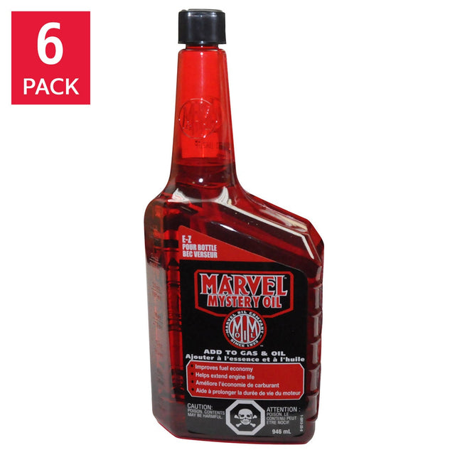 Marvel Mystery Oil Fuel and Oil Additive 6 x 946 ml M7