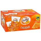 Goldfish Baked Snack Cheddar Crackers, 24 × 43 g (1.5 oz.)