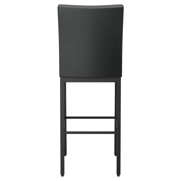 Amisco Drift Black Metal Frame Counter Stool